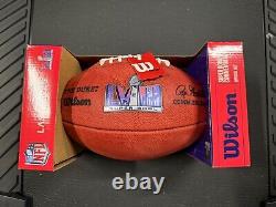KC Chiefs Super Bowl LVIII Authentic Wilson Duke Game Football (New In Box)