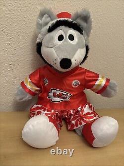 KC Wolf Build A Bear Stuffed Animal Kansas City Chiefs Super Bowl