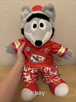 KC Wolf Build A Bear Stuffed Animal Kansas City Chiefs Super Bowl