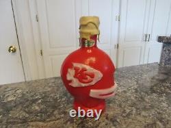 Kansas City Chiefs 1969 McCormick Hand Blown Commerative Glass Decanter