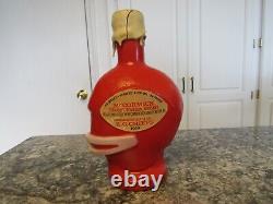 Kansas City Chiefs 1969 McCormick Hand Blown Commerative Glass Decanter