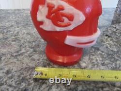 Kansas City Chiefs 1969 McCormick Hand Blown Commerative Glass Decanter