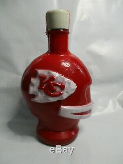 Kansas City Chiefs 1969 Super Bowl IV McCormick Decanter Bottle New