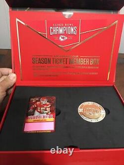 Kansas City Chiefs 2020 Season Ticket Member Gift Box