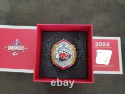 Kansas City Chiefs 2022/2023 Super Bowl Paperweight Ring Season Pass Holders