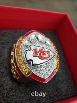 Kansas City Chiefs 2022/2023 Super Bowl Paperweight Ring Season Pass Holders