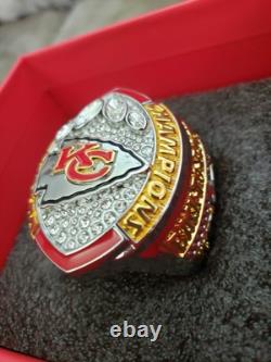 Kansas City Chiefs 2022/2023 Super Bowl Paperweight Ring Season Pass Holders