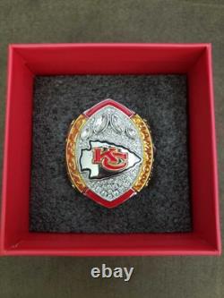 Kansas City Chiefs 2022/2023 Super Bowl Paperweight Ring Season Pass Holders