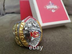 Kansas City Chiefs 2022/2023 Super Bowl Paperweight Ring Season Pass Holders