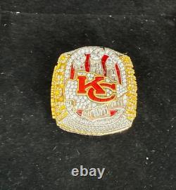 Kansas City Chiefs 2022 Super Bowl Championship Ring Lab Diamond High Quality