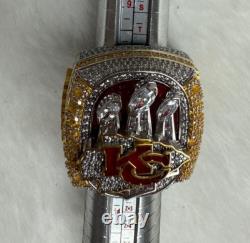 Kansas City Chiefs 2022 Super Bowl Championship Ring Lab Diamond High Quality