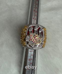 Kansas City Chiefs 2022 Super Bowl Championship Ring Lab Diamond High Quality