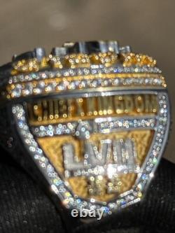 Kansas City Chiefs 2022 Super Bowl Championship Ring Lab Diamond High Quality