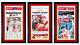 Kansas City Chiefs 2023 Afc Super Bowl Champs Set Of 3 Reprints Matted Framed