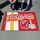 Kansas City Chiefs 2x Super Bowl Champions 5' X 8' Ulti-mat Area Rug Floor Mat