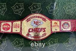 Kansas City Chiefs Back to Back Champions Super Bowl LVIII NFL Belt 4mm Zinc