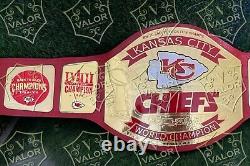 Kansas City Chiefs Back to Back Champions Super Bowl LVIII NFL Belt 4mm Zinc