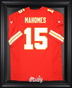 Kansas City Chiefs Black Framed Super Bowl LVIII Champs Jersey Logo Display Case