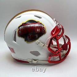 Kansas City Chiefs CUSTOM Super Bowl LVII Champs Visor Mini Football Helmet