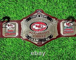 Kansas City Chiefs Championship Belt Super Bowl LIV/LVII 54/57 Football 4mm Bras