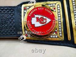 Kansas City Chiefs Championship Belt Super bowl LVII 2023 Football NFL 4MM Zinc