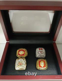 Kansas City Chiefs Championship Super Bowl 4 Ring Set. Len Dawson Patrick Maho