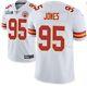 Kansas City Chiefs Chris Jones #95 Nike Red Super Bowl Lvii Game Jersey Used