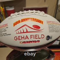 Kansas City Chiefs Commemorative Super Bowl LIV Signed by Travis Kelce Beckett