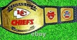 Kansas City Chiefs Custom Championship Belt Super Bowl Football NFL 2mm
