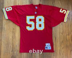 Kansas City Chiefs Derrick Thomas Russell Pro Line Pro Cut Jersey Mens 48 NFL