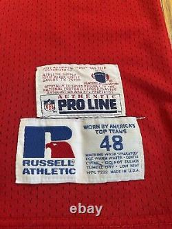 Kansas City Chiefs Derrick Thomas Russell Pro Line Pro Cut Jersey Mens 48 NFL