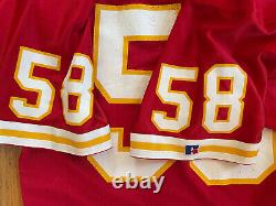 Kansas City Chiefs Derrick Thomas Russell Pro Line Pro Cut Jersey Mens 48 NFL