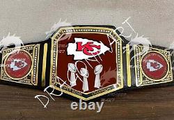 Kansas City Chiefs Football Championship Belt Super Bowl American 2mm Brass