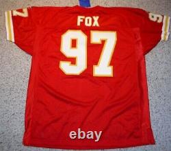 Kansas City Chiefs Football Jersey Authentic Keyaron Fox Chiefs Jersey Size 56