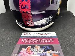 Kansas City Chiefs Harrison Butker Signed NFL Helmet Jsa Coa Super Bowl Auto