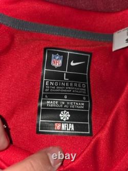 Kansas City Chiefs Jersey Patrick Mahomes Super Bowl LIX Patch Nike Mens Large