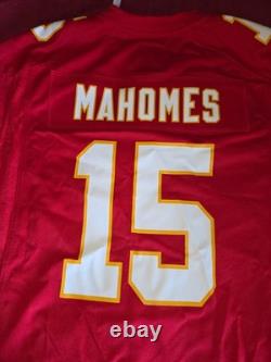 Kansas City Chiefs Jersey Patrick Mahomes Super Bowl LIX Patch Nike Mens Large