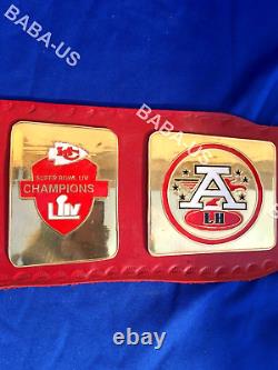 Kansas City Chiefs KC Championship Belt Replica Super Bowl Title Adult Size 2mm