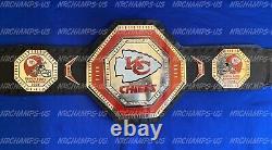 Kansas City Chiefs KC Super Bowl 58 Football Championship Belt 2024 2mm New
