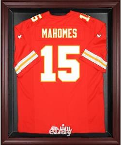 Kansas City Chiefs Mahogany Framed Super Bowl LVII Champs Jersey