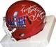 Kansas City Chiefs Mitch Holthus Signed Super Bowl Lviii Mini Helmet Jsa Cert