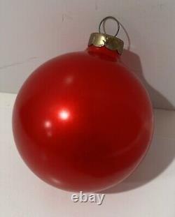 Kansas City Chiefs NFL Football Super Bowl IV Glass Ball Christmas Ornament 2
