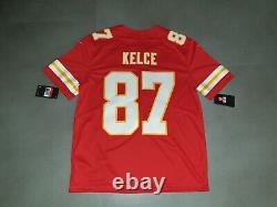 Kansas City Chiefs NFL Jersey Travis Kelce Superbowl LIV Nike Vapor Jersey