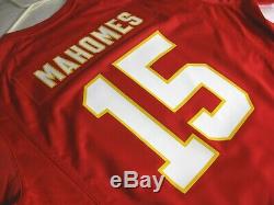 Kansas City Chiefs NFL Patrick Mahomes Nike Super Bowl LIV Game Jersey Official