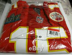 Kansas City Chiefs NFL Patrick Mahomes Nike Super Bowl LIV Game Jersey Official