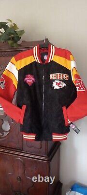Kansas City Chiefs NFL Super Bowl Lviii Champions Bomber Jacket NWT