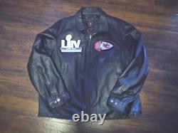 Kansas City Chiefs NFL Superbowl Lambskin Leather Jacket New