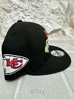 Kansas City Chiefs New Era Super Bowl LVIII Tarmac 9FIFTY Snapback Hat Las Vegas