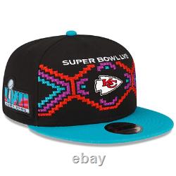 Kansas City Chiefs New Era Super Bowl LVII 57 Tarmac 9FIFTY Snapback Hat