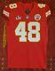 Kansas City Chiefs Nick Keizer 2021 Super Bowl Lv Game Issued Jersey
